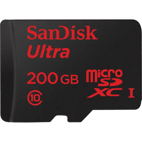 Sandisk Ultra 200 GB (SDSDQUAN-200G-G4A) microSD