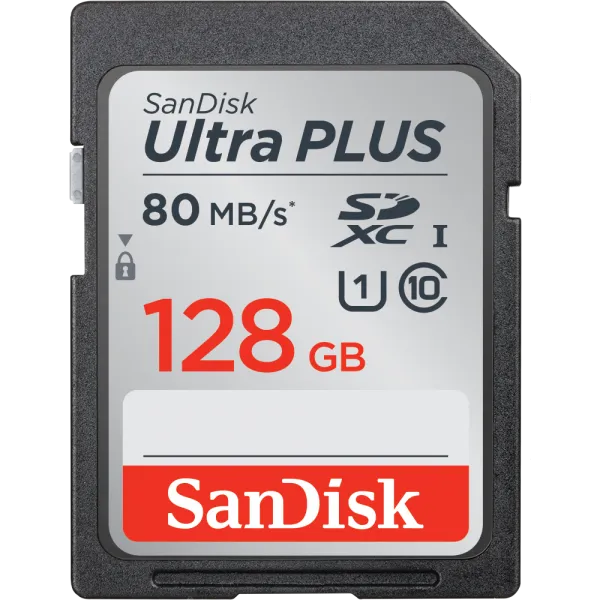 Sandisk Ultra Plus 128 GB (SDSDUSC-128G-GN6IN) SD