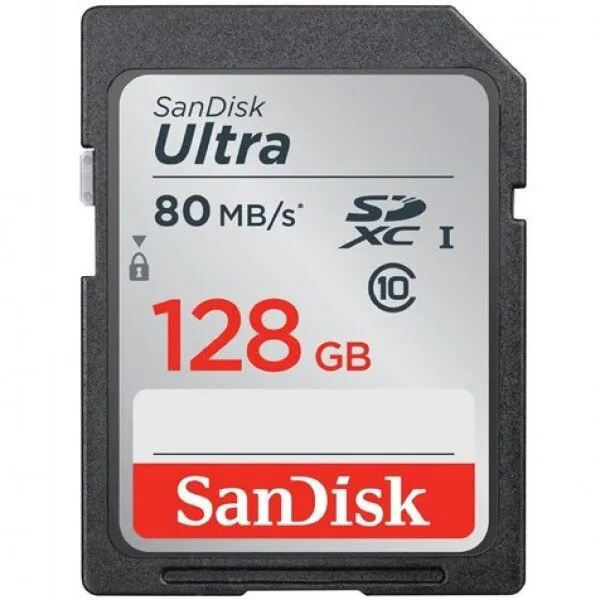 Sandisk Ultra 128 GB (SDSDUNC-128G-GN6IN) SD