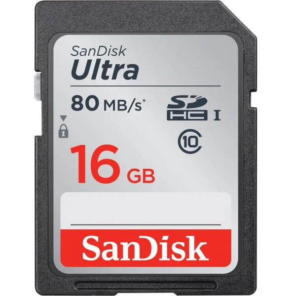 Sandisk Ultra 16 GB (SDSDUNC-016G-GN6IN) SD