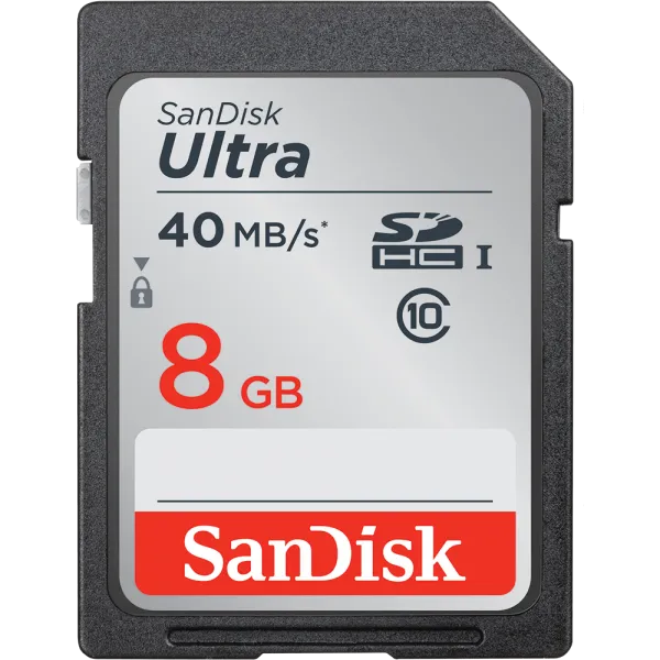 Sandisk Ultra 8 GB (SDSDUN-008G-G46) SD