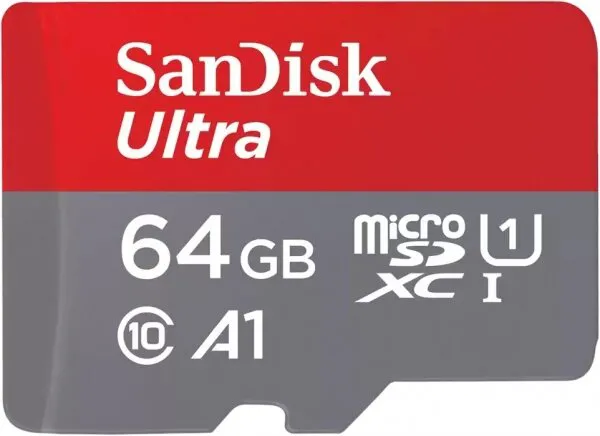 Sandisk Ultra 64 GB (SDSQUA4-064G-GN6MN) microSD
