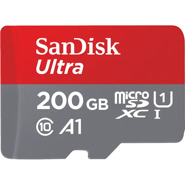 Sandisk Ultra 200 GB (SDSQUAR-200G-GN6MA) microSD
