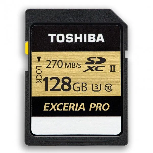 Toshiba Exceria Pro N501 128 GB (THN-N501G1280E6) SD