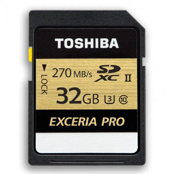 Toshiba Exceria Pro N501 32 GB (THN-N501G0320E6) SD