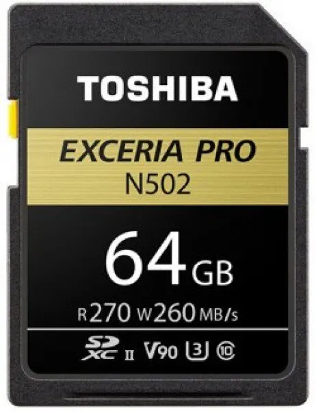 Toshiba Exceria Pro N502 64 GB (THN-N502G0640E6) SD