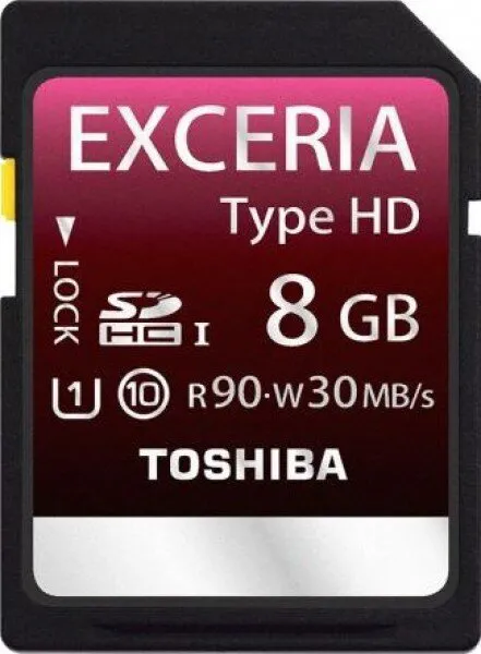 Toshiba Exceria Type-HD 8 GB (SD-CX08HD(BL7) SD