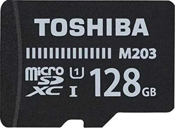 Toshiba High Speed M203 128 GB (THN-M203K1280EA) microSD