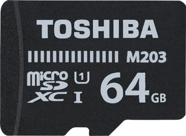 Toshiba High Speed M203 64 GB (THN-M203K0640EA) microSD