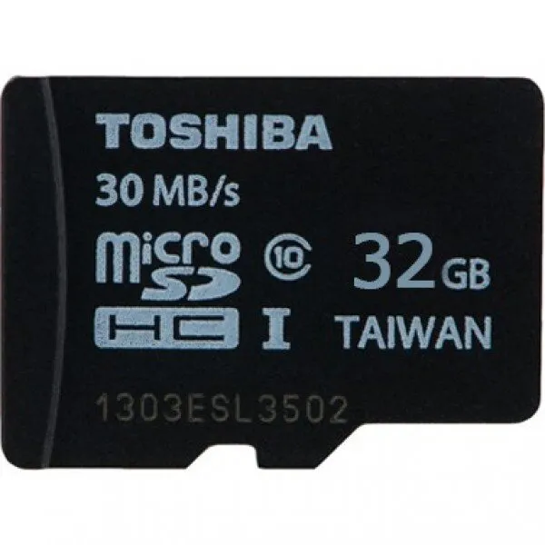 Toshiba microSDHC 32 GB (SD-C032UHS1(BL5A) microSD