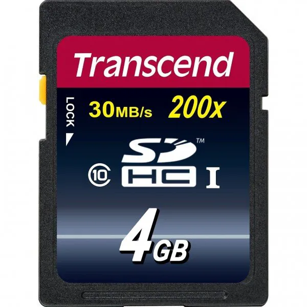 Transcend Premium 4 GB (TS4GSDHC10) SD