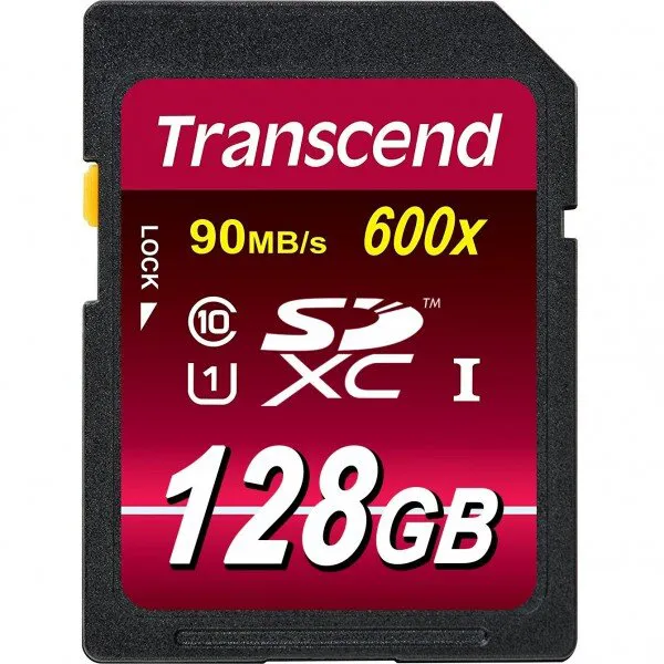 Transcend Ultimate 128 GB (TS128GSDXC10U1) SD