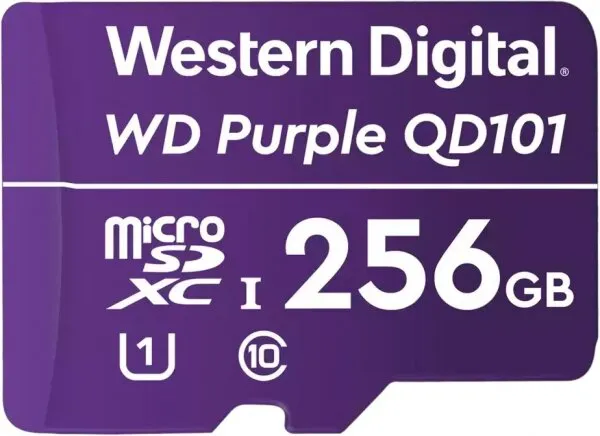 WD Purple SC QD101 256 GB (WDD256G1P0C) microSD