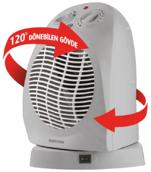 Goldmaster IN-6900G Kışmatik 2000W Fanlı/Seramik Isıtıcı