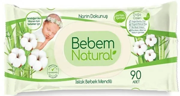 Bebem Natural Narin Dokunuş Islak Mendil Islak Mendil