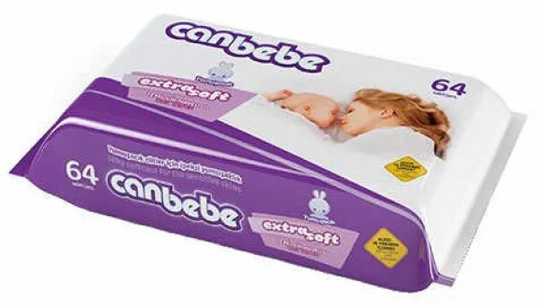 Canbebe Extra Soft Islak Havlu 64 Yaprak Islak Mendil