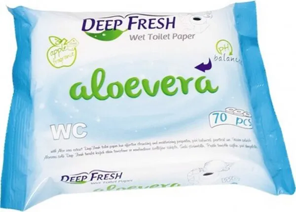 Deep Fresh Aloe Vera Özlü Islak Tuvalet Mendili Islak Mendil