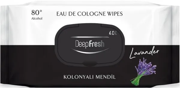 Deep Fresh Kolonyalı Islak Mendil Lavanta Lavanta Islak Mendil