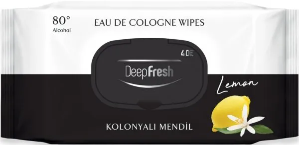 Deep Fresh Kolonyalı Islak Mendil Limon Limon Islak Mendil