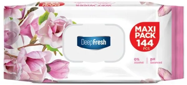 Deep Fresh Maxi Pack Manolya Islak Mendil Islak Mendil