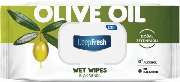 Deep Fresh Zeytinyağı Özlü Islak Mendil (H310) Islak Mendil