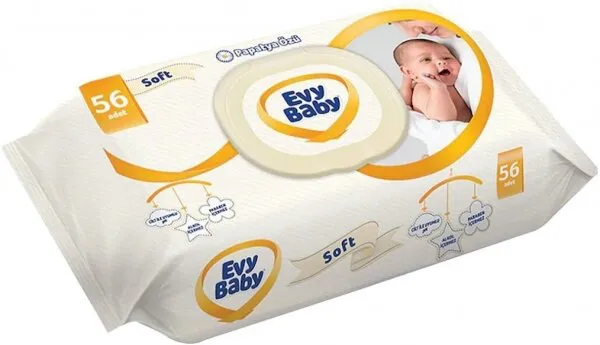 Evy Baby Soft Islak Havlu 56 Yaprak Islak Mendil