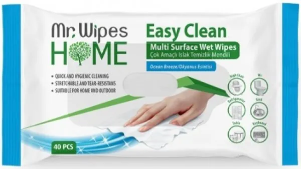 Farmasi Mr.Wipes Easy Clean Okyanus Esintisi Temizleme Mendili Islak Mendil
