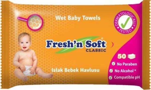 Fresh'n Soft Classic Islak Havlu Islak Mendil