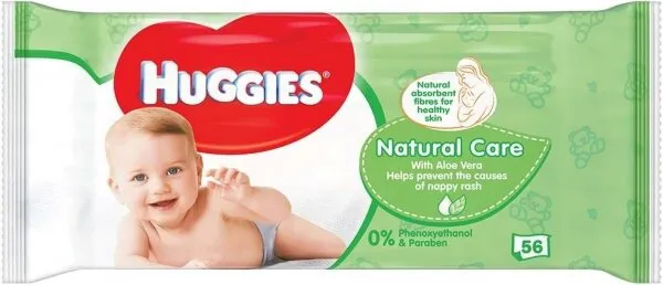 Huggies Doğal Bakım Islak Havlu Islak Mendil