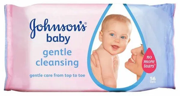 Johnson's Baby Gentle Cleansing Islak Mendil 56 Yaprak Islak Mendil