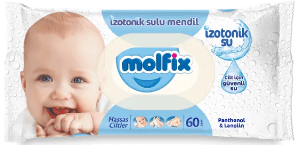 Molfix Islak Havlu Mendil İzotonik Hassas Ciltler Islak Mendil