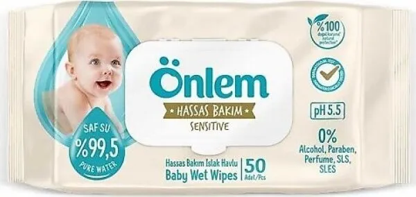 Önlem Hassas Bakım Islak Mendil Islak Mendil