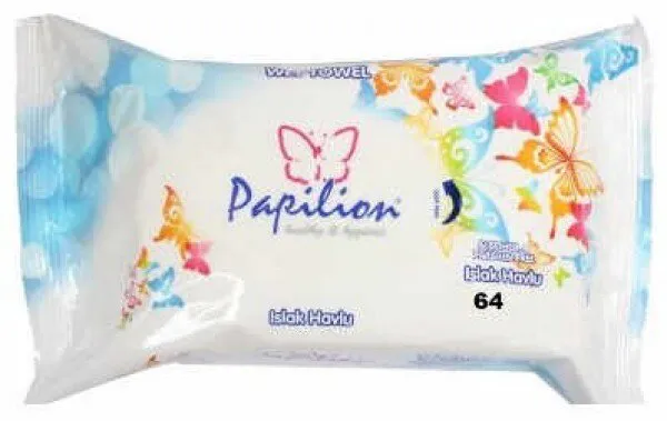 Papilion Standart Islak Havlu 64 Yaprak Islak Mendil