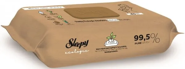 Sleepy Ecologic Yenidoğan Islak Bebek Bakım Havlusu Islak Mendil