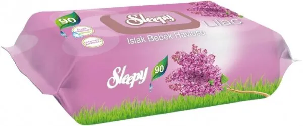 Sleepy Leylak Kokulu Islak Havlu 90 Yaprak Islak Mendil