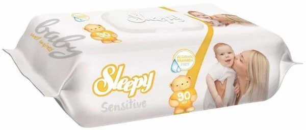 Sleepy Sensitive Islak Havlu 50 Yaprak Islak Mendil