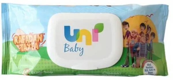 Uni Baby Classic Rafadan Tayfa Islak Mendil Islak Mendil