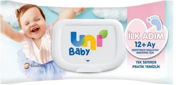 Uni Baby İlk Adım Islak Mendil Islak Mendil