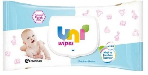 Uni Wipes Islak Bebek Havlusu Islak Mendil