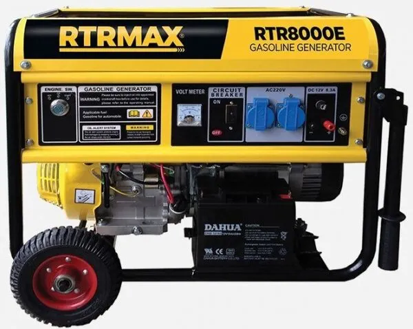 Rtrmax RTR8000E Benzinli Jeneratör