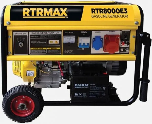 Rtrmax RTR8000E3 Benzinli Jeneratör