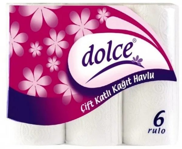 Dolce Kağıt Havlu 6 Rulo Kağıt Havlu