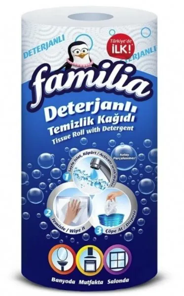 Familia Deterjanlı Kağıt Havlu Kağıt Havlu