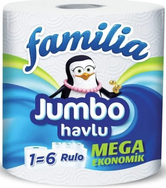 Familia Jumbo 1=6 Kağıt Havlu Kağıt Havlu
