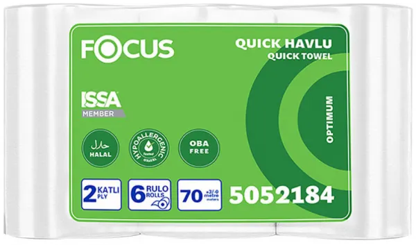 Focus Optimum 21 cm Jumbo Hareketli Kağıt Havlu 6 Rulo Kağıt Havlu