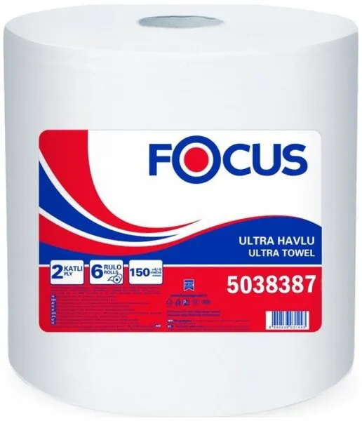 Focus Ultra 20.7 cm Hareketli Kağıt Havlu Dev Rulo Kağıt Havlu