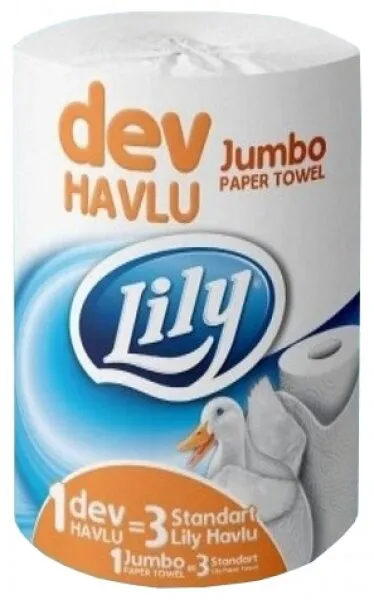 Lily Kağıt Havlu Dev Rulo Kağıt Havlu