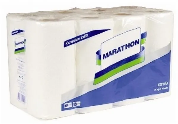 Marathon Ekstra Kağıt Havlu 8 Rulo Kağıt Havlu