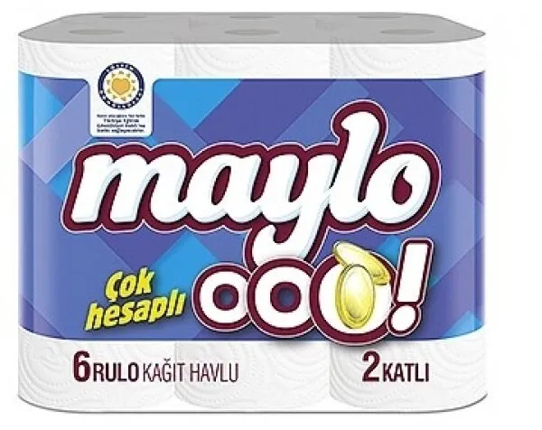 Maylo Ooo! Kağıt Havlu 6 Rulo Kağıt Havlu