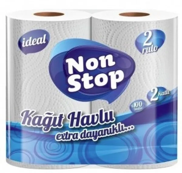 Non Stop İdeal Kağıt Havlu 2 Rulo Kağıt Havlu